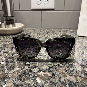 Quay Australia Green Tortoise Sunglasses